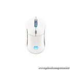 Endorfy Egér - GEM Plus Onyx (19 000 DPI, ARGB, PixArt chip, optikai, 1,8m, fehér)