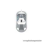 Endorfy Egér - GEM Onyx (8000 DPI, ARGB, PixArt chip, optikai, 1,8m, fehér)