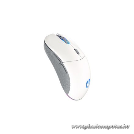 Endorfy Wireless Egér - Gem Plus Onyx (REV 1.0, 26 000 DPI, ARGB, PixArt chip, optikai, fehér)