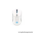 Endorfy Wireless Egér - Gem Plus Onyx (REV 1.0, 26 000 DPI, ARGB, PixArt chip, optikai, fehér)