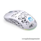 Endorfy Wireless Egér - LIV Onyx White (Honeycomb, 26 000 DPI, ARGB, PixArt PAW3311, optikai, fehér)
