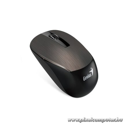 Genius Egér - NX-7015 (Vezeték nélküli, USB, 3 gomb, 1600 DPI, BlueEye, Chocolate)