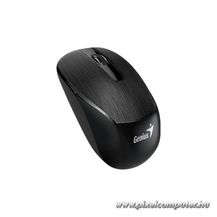 Genius Egér - NX-7015 (Vezeték nélküli, USB, 3 gomb, 1600 DPI, BlueEye, Black)