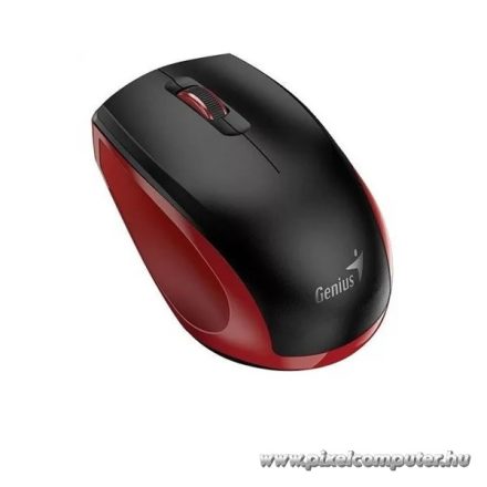 Genius Egér - NX-8006S (Vezeték nélküli, rádiós 2,4GHz, USB, 3 gomb, DPI, piros)