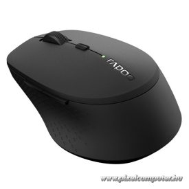   Rapoo Egér - 184341 M300 (vezeték nélküli, optikai, USB vevő, 1600 DPI, fekete)