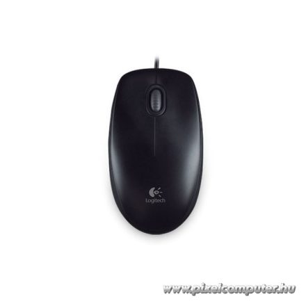 Logitech Egér - B100 (Vezetékes, Optikai,USB, 800 DPI, OEM, fekete)