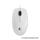 Logitech Egér - B100 (Vezetékes, Optikai,USB, 800 DPI, OEM, fehér)