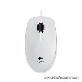   Logitech Egér - B100 (Vezetékes, Optikai,USB, 800 DPI, OEM, fehér)