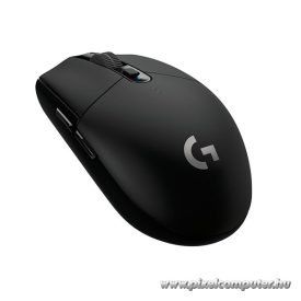   Logitech Egér - G305 LightSpeed (Vezeték nélküli, Gaming, Optikai, 6 gombos, USB wireless egység, 12000 DPI, fekete)