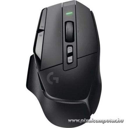 Logitech Egér - G502 X (Vezetékes, Gaming, Optikai, USB, 13 gombos, 25600 DPI, fekete)