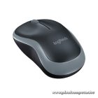 Logitech Egér - M185 (Vezeték nélküli, Optikai, Notebook, 1000 DPI, szürke)