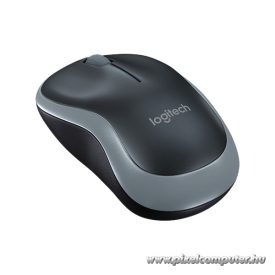   Logitech Egér - M185 (Vezeték nélküli, Optikai, Notebook, 1000 DPI, szürke)