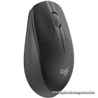 Logitech Egér - M190  (Vezeték nélküli, teljes méretű, Optikai, USB, fekete)