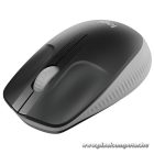 Logitech Egér - M190  (Vezeték nélküli, teljes méretű, Optikai, USB, középszürke-fekete)