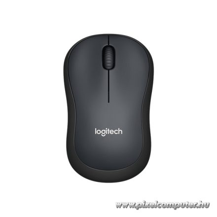Logitech Egér - M220 (Vezeték nélküli, Optikai, 1000 DPI, SILENT, grafitszürke)