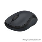 Logitech Egér - M220 (Vezeték nélküli, Optikai, 1000 DPI, SILENT, grafitszürke)