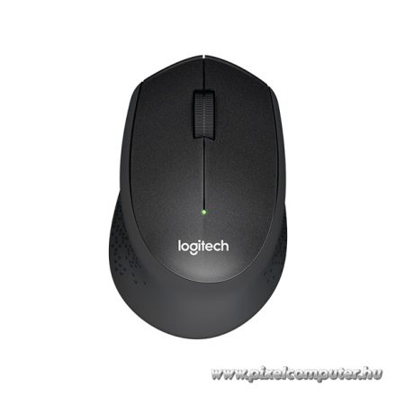 Logitech Egér - M330 SILENT PLUS (Vezeték nélküli, Optikai, 1000 DPI, USB, fekete)