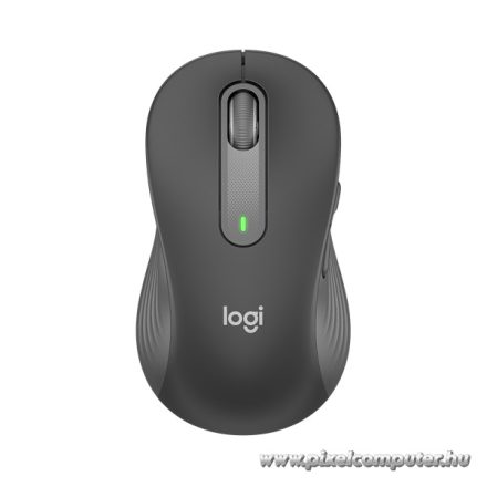 Logitech Egér - M650 L Nagy (Vezeték nélküli, Bluetooth, Optikai, 2000 DPI, szürke)