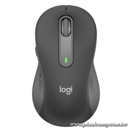 Logitech Egér - M650 Nagy (Vezeték nélküli, Bluetooth, Optikai, 2000 DPI, szürke)