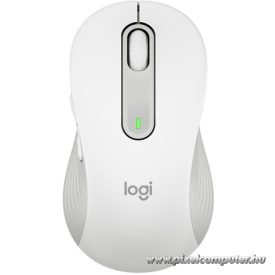   Logitech Egér - M650 Közepes (Vezeték nélküli, Bluetooth, Optikai, 2000 DPI, fehér)