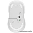 Logitech Egér - M650 Közepes (Vezeték nélküli, Bluetooth, Optikai, 2000 DPI, fehér)