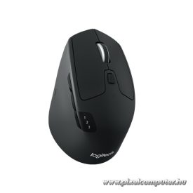   Logitech Egér - M720 Thriatlon (Vezeték nélküli, Bluetooth csatlakozás, 1000 DPI, 8 gomb, fekete)
