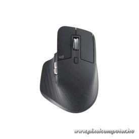   Logitech Egér - MX Master 3S (Vezeték nélküli, USB, Lézer, 8000 dpi, Fekete)