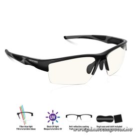   Spirit of Gamer Szemüveg - Retina Pro (Kékfény/UV szűrő, tükröződés mentes, modern dizájn, fekete)