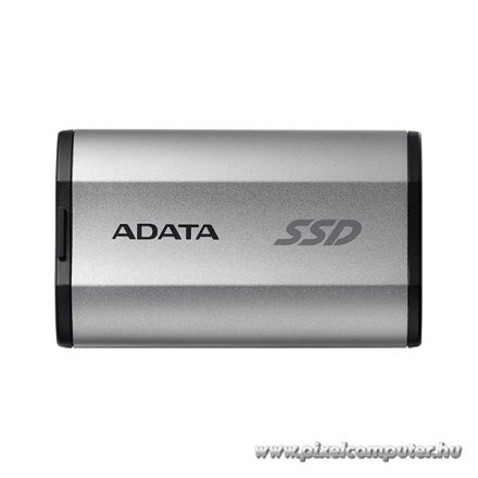 ADATA Külső SSD 2TB - SD810 (USB 3.2 Gen.2x2, R/W: 2000/2000 MB/s, IP68, Szürke)