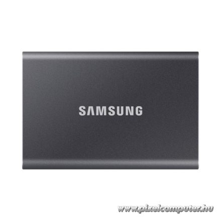 Samsung Külső SSD 2TB - MU-PC2T0T/WW (T7 external, szürke, USB 3.2, 2TB)