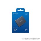 Samsung Külső SSD 4TB - MU-PC4T0T/WW (T7 external, szürke, USB 3.2, 4TB)