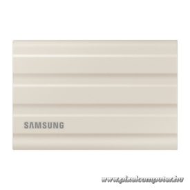   Samsung Külső SSD 2TB - MU-PE2T0K/EU (T7 Shield external, beige, USB 3.2, 2TB)
