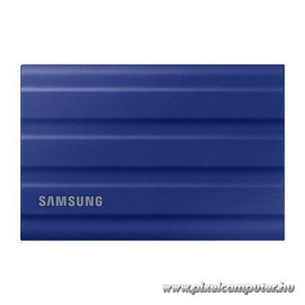 Samsung Külső SSD 2TB - MU-PE2T0R/EU (T7 Shield external, kék, USB 3.2, 2TB)