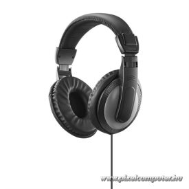   Hama Fejhallgató - 221781 Shell II (vezetékes, 2m, fekete/ezüst)