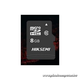  Hikvision HIKSEMI MicroSD kártya - NEO 8GB microSDHC™, Class 10 and UHS-I, TLC  + Adapter