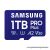 Samsung MicroSD kártya - 1TB MB-MD1T0SB/WW (PRO PLUS kártyaolvasóval, microSDXC, UHS-I, R180/W130, adapter, 1TB)