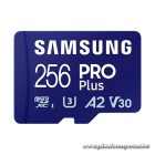 Samsung MicroSD kártya - 256GB MB-MD256SB/WW (PRO PLUS kártyaolvasóval, R180/W130, 256GB)