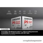 Samsung MicroSD kártya - 256GB MB-MK256T/WW (P9, Class10, PCIe Gen3.0x1, NVMe 1.3, SD 7.1, UHS-I)