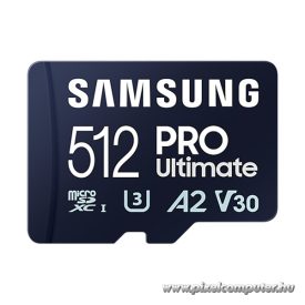   Samsung MicroSD kártya - 512GB MB-MY512SA/WW (PRO Ultimate, Class10, R200/W130, adapter, 512GB)