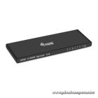 Equip HDMI Video-Splitter - 332717 (4 port, HDMI2.0, 3D, 4K/60Hz, HDR/HDCP Ready, fekete)