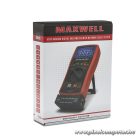 Maxwell digitális multiméter, automata, kábelteszt funkcióval (25334)