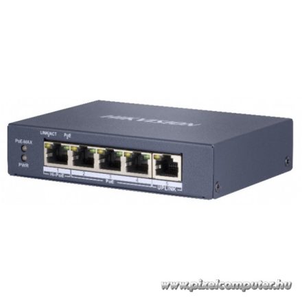 Hikvision Switch PoE - DS-3E0505HP-E (5 port 1000Mbps, 60W, L2)