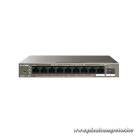   IP-COM Switch PoE - G2210P-8-102W (9x1Gbps; 8 af/at PoE+ port; 92W; 1x 1Gbps SFP)