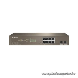   IP-COM Switch Vezérelhető PoE - G3310P-8-150W (8x1Gbps; 2x SFP; 8 af/at PoE+ port; 130W, Rackbe szerelhető)