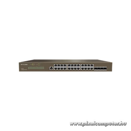 IP-COM Switch Vezérelhető - G3328F (24x1Gbps; 4x SFP; 1x console port; L2)