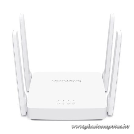 Mercusys Router WiFi AC1200 - AC10 (300Mbps 2,4GHz + 867Mbps 5GHz; 3port 100Mbps, WPA2)