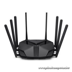   Mercusys Router WiFi AX6000 - MR90X (1148Mbps 2,4GHz + 4804Mbps 5GHz; 1x 2,5Gbps +3x 1Gbps port, WPA3; 8x Antenna)