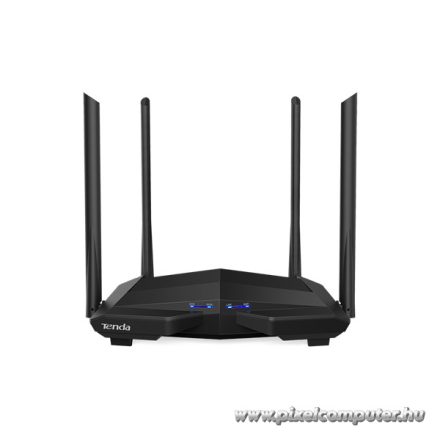 Tenda Router WiFi AC1200 - AC10 (300Mbps 2,4GHz + 867Mbps 5GHz; 4port 1Gbps, MU-MIMO; 4x6dBi)