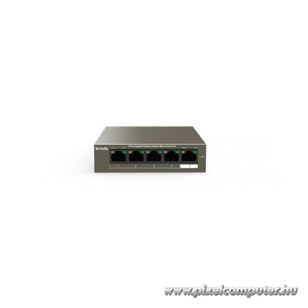 Tenda Switch PoE - TEG1105P-4-63W (5x1Gbps; 4x af/at PoE; 58W)
