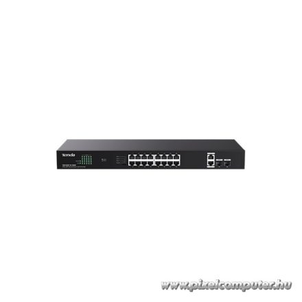 Tenda Switch PoE - TEG1120P-16-150W (16x1Gbps; 16 af/at PoE+ port; 150W; rack-mount)